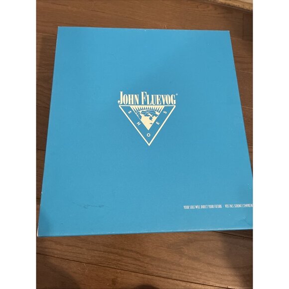 john fluevog Authentic White Leather Modern Living Slant Ankle Strap Heel 9 - Picture 11 of 12